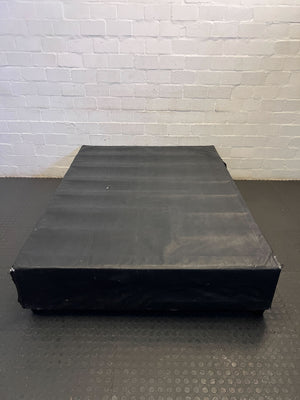 Stylish Black Double Bed Base β Minor Wear