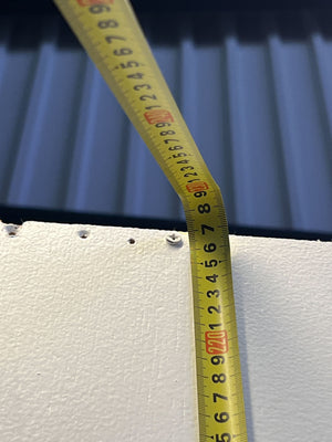 Stylish White Wooden Display Cabinet with Glass Shelves - REDUCED