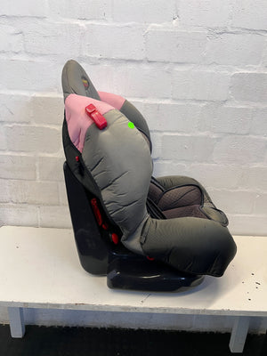 Safeway Voyager Car Seat - Grey & Pink, Minor Wear - 2ndhandwarehouse.com