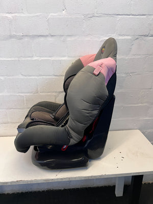 Safeway Voyager Car Seat - Grey & Pink, Minor Wear - 2ndhandwarehouse.com