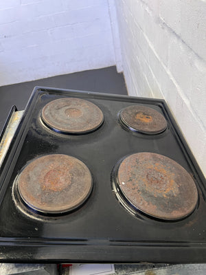 Defy Slimline Black Electric Stove - Only The Oven Works