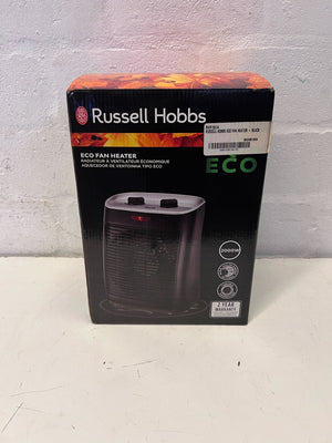 Compact Russell Hobbs Black Portable Fan-Heater β Great Condition!