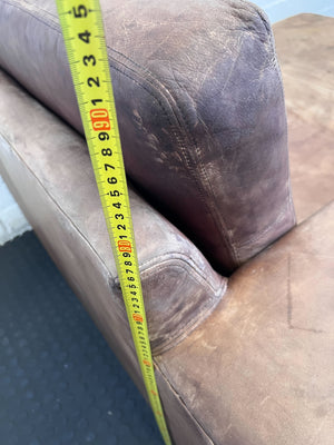 Stylish Brown Chaise Lounge - Ultimate Relaxation Piece - Minor Wear - REDUCED