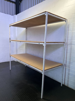 Versatile 3-Tier Industrial Shelving Unit