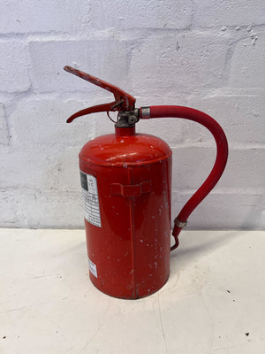 Vintage NATEX 4.5 KG Fire Extinguisher - Industrial Decor