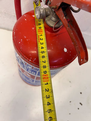 Vintage NATEX 4.5 KG Fire Extinguisher - Industrial Decor