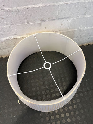 Classic Cream Pleated Drum Lampshade