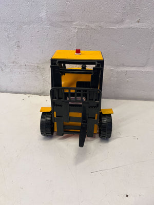 Vintage Jumbo Fork Lift Toy - Classic Yellow & Black Play Vehicle