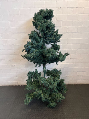 Artificial Green Christmas Tree - 5 Feet - Slightly Worn Branches