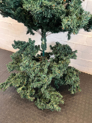 Artificial Green Christmas Tree - 5 Feet - Slightly Worn Branches