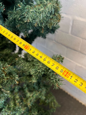 Artificial Green Christmas Tree - 5 Feet - Slightly Worn Branches