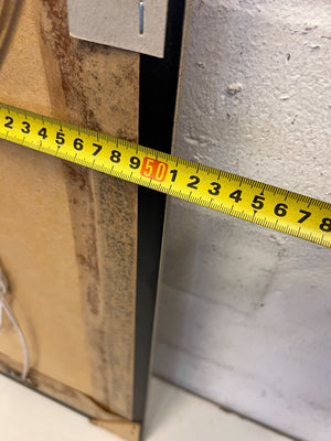 Elegant Silver-Framed Wall Mirror