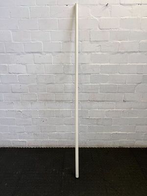 Versatile White Utility Pole - DIY & Craft Essential