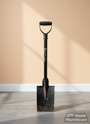 Reliable Black D-Handle Garden Shovel - 2ndhandwarehouse.com