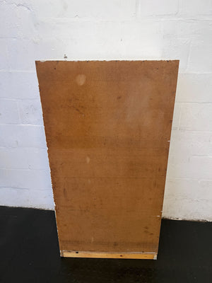 Versatile White Storage Cabinet with Single Door