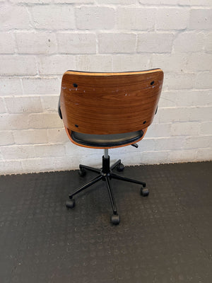 Stylish Mid-Century Modern Swivel Office Chair