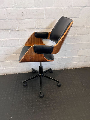 Stylish Mid-Century Modern Swivel Office Chair