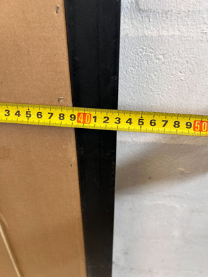 Elegant Dark Framed Wall Mirror