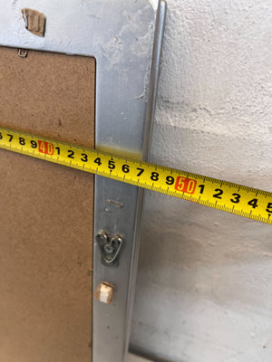 Elegant Ornate Silver Wall Mirror