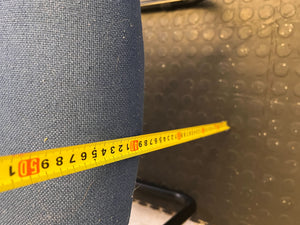 Versatile Blue Fabric Office Visitor Chair