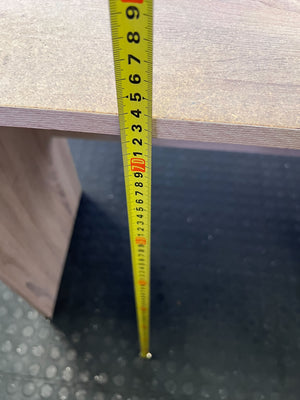 Compact Light Wood Desk with 2 Drawers - Home Office/Study