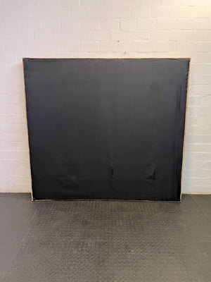 Elegant Beige Velvet Tufted Headboard - Queen/King Size