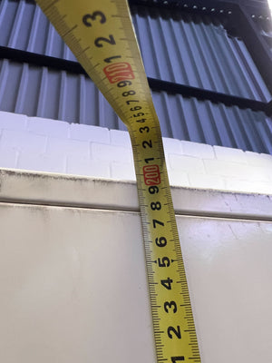 Sturdy Beige Metal Double Door Storage Cabinet