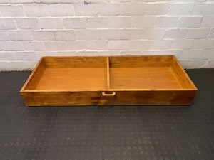 Vintage Wooden Divided Storage Tray
