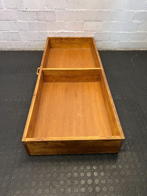 Vintage Wooden Divided Storage Tray