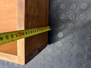 Vintage Wooden Divided Storage Tray