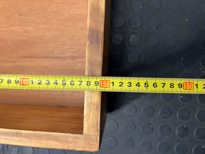 Vintage Wooden Divided Storage Tray