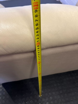 Classic Cream Two-Seater Sofa