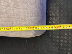 Comfy Grey L-Shape Sectional Sofa with Chaise Lounge