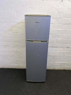 Hisense Compact Fridge Freezer - Silver Grey