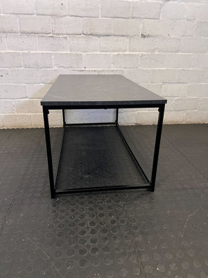 Coffee table black and grey