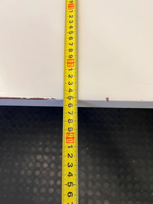 Vintage Style Office Desk with Wood Grain Drawers