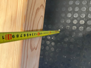 Sturdy Pine Wood Slatted Bed Frame - 2ndhandwarehouse.com