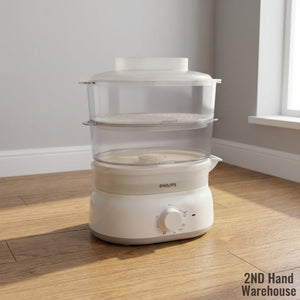 Philips 2-Tier Food Steamer - Healthy Cooking Made Easy!