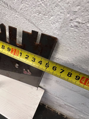 Rustic Metal Castle Decor & Key Holder