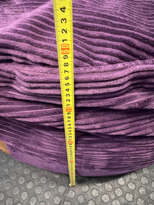 Comfy ZAK Purple Corduroy Bean Bag & Pillows
