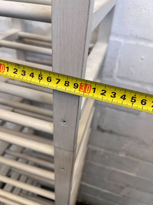 Tall Slim Wooden Wine Rack - 20 Bottle Capacity