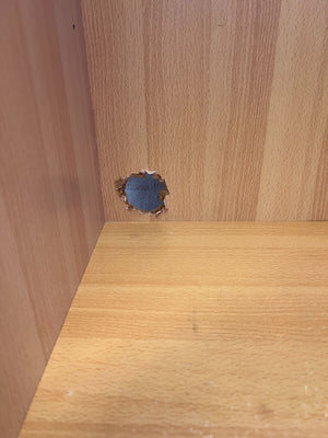 Versatile 3-Tier Light Wood Effect Bookshelf