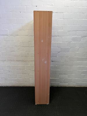 Versatile 3-Tier Light Wood Effect Bookshelf