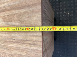 Stylish Grey & Wood Look Two-Drawer Bedside Table