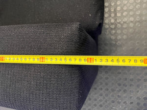 Stylish Black 3-Seater Sofa