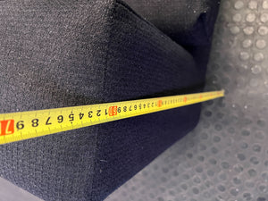 Stylish Black 3-Seater Sofa