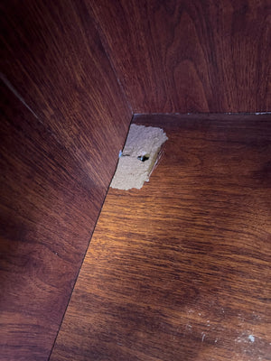 Classic Wooden Display & Storage Cabinet with Glass Doors