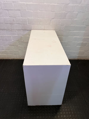 Versatile White Minimalist Display Table / Console