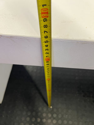 Versatile White Minimalist Display Table / Console