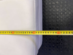 Luxury Modern Cream L-Shape Sectional Sofa full grain leather